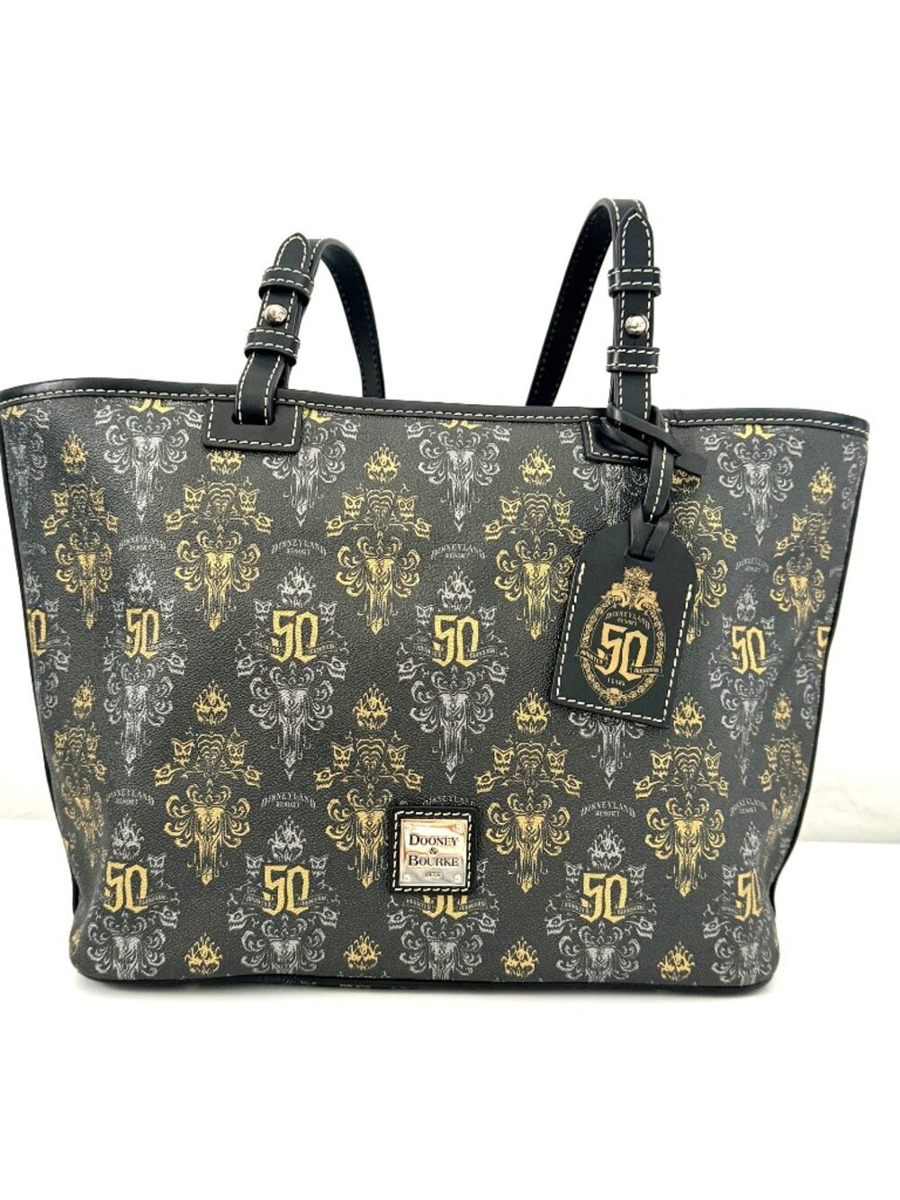 🎃 Disney Dooney & Bourke Haunted Mansion 50th Anniversary Tote 🎃